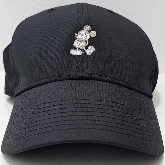 Nike x Disney Black & Grey Mickey Mouse Legacy91 Dri-Fit Baseball Hat - Picture 6 of 15